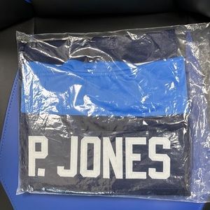 Signed authenticated Adam “PacMan” Jones custom Tennessee Titans jersey